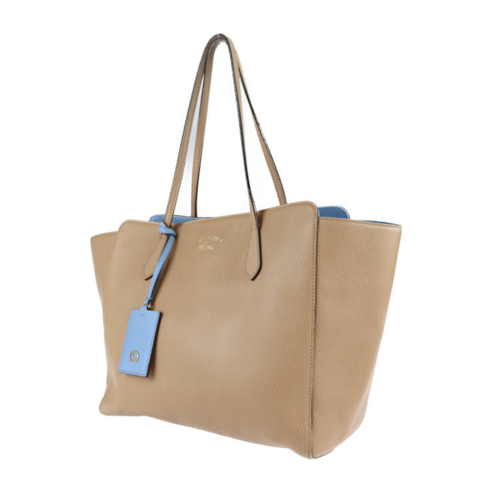 Gucci Shoulder Large Tan Bag Swing